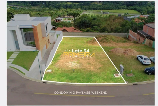 Terreno no Condomínio Residencial Weekend em riviera, Curitiba