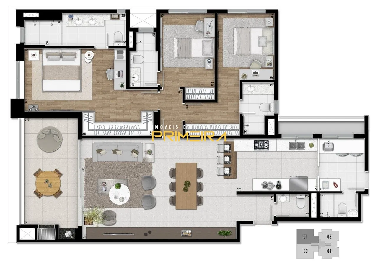 Condomínio Aventus Residences em Champagnat, Curitiba, foto 17