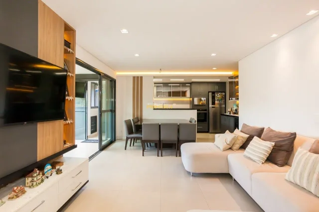 Apartamento com 3 dormitórios no Bless em Cabral, Curitiba