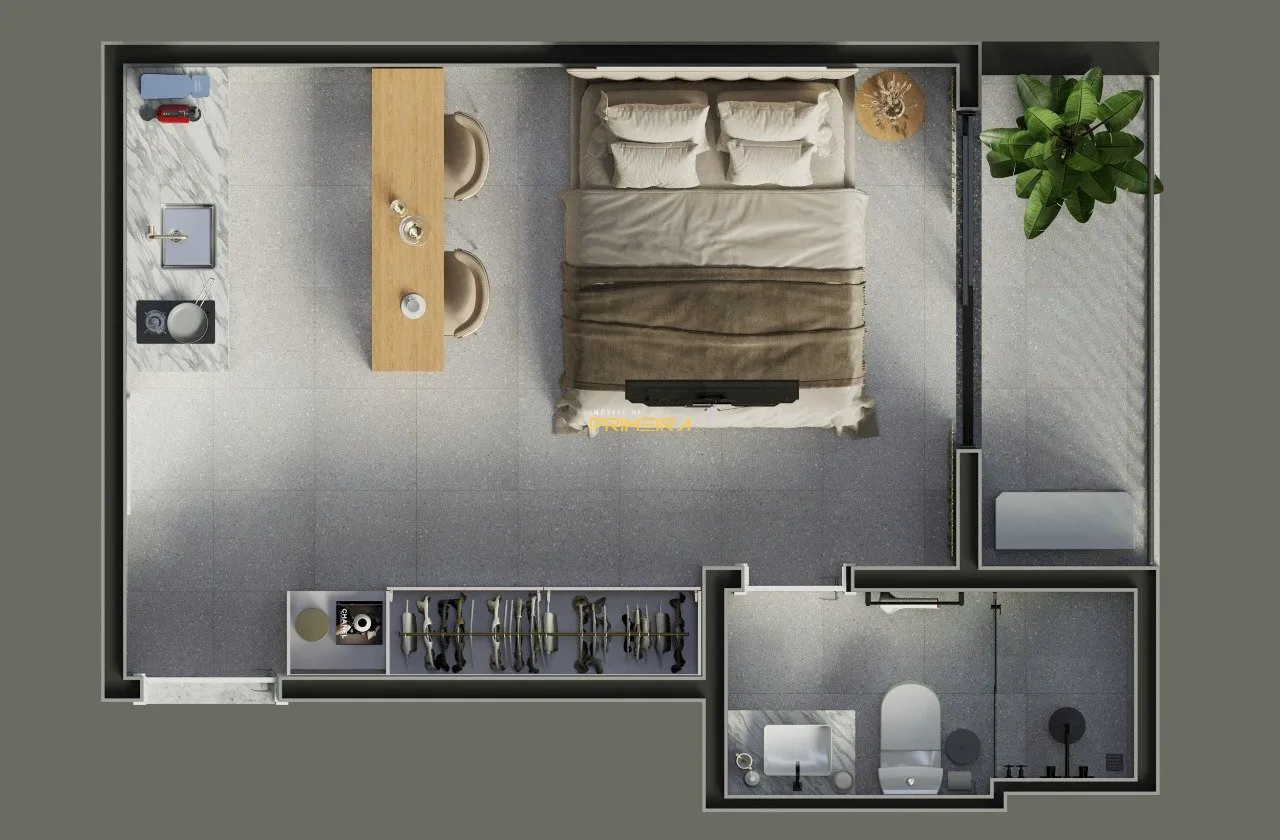 Studio 1 quarto à venda em Alto da Rua XV, Curitiba/PR, foto 16
