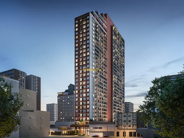 Apartamento 23m² no centro em Centro, Curitiba