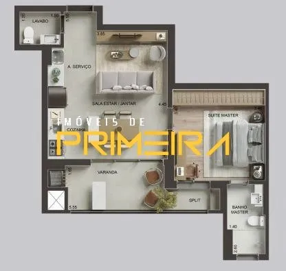 Apartamento 3 quartos à venda em Centro Cívico, Curitiba/PR, foto 5